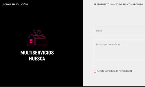 Desarrollo Web MultiServicios Huesca